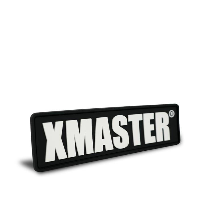 XMASTER Patch Rubber/PVC 3D sticker CrossFit NOBULL, Fitness Strength Gym Powerlifting ROGUE ELEIKO - Xmaster