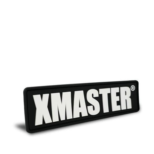 XMASTER Patch Rubber/PVC 3D sticker CrossFit NOBULL, Fitness Strength Gym Powerlifting ROGUE ELEIKO - Xmaster