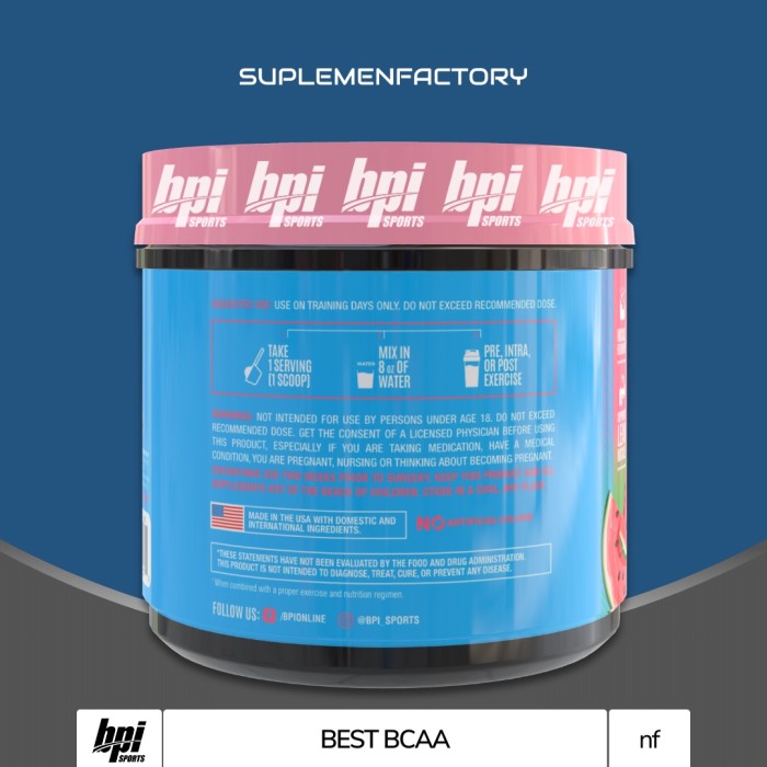 BPI Sports Best Bcaa 60Serv 60 Serving 60Servings - Watermelon