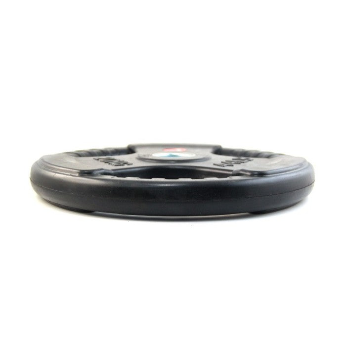 Plat Beban Barbel 20Kg F715 Barbel Plate Rubber Dumbel Dumbell Dumbbe