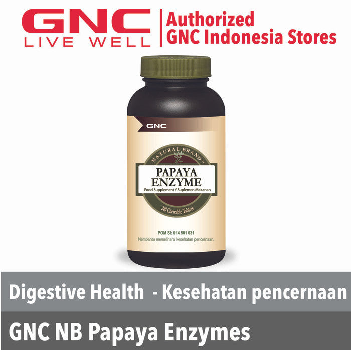 GNC Natural Brand Papaya Enzyme - 240 tablet (093420)