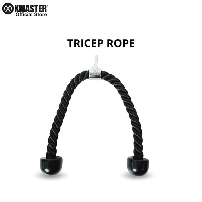 XMASTER Tricep Rope Tali Gym Nilon Latihan Tricep Bicep Otot Lengan Strength Crossfit Training - Rope Only