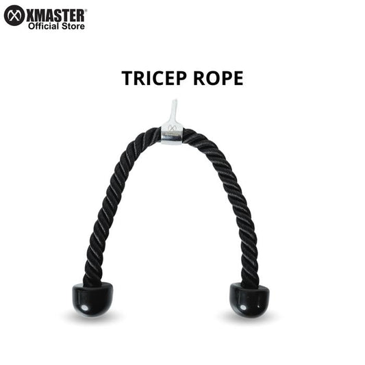 XMASTER Tricep Rope Tali Gym Nilon Latihan Tricep Bicep Otot Lengan Strength Crossfit Training - Rope Only