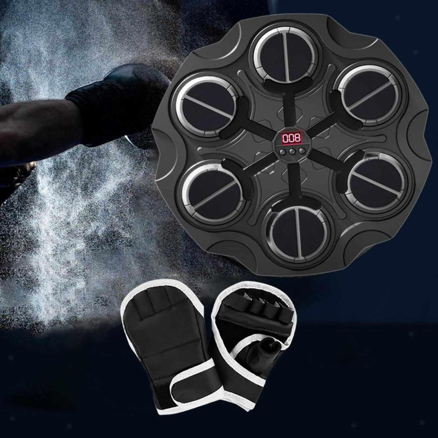 ELBOKERO Mesin Latihan Tinju Music Boxing Machine Training Bluetooth - EL03