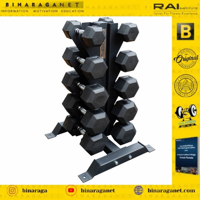 Movestorm® Hexa Dumbbell and Vertical Rack Packages