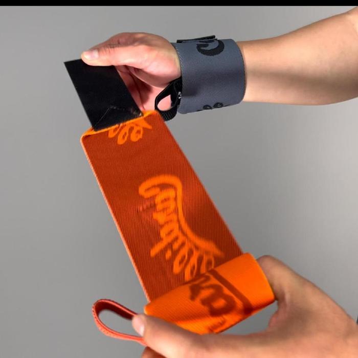 Wrist Wrap Cardillo 4mm Stiff – Support Gym Powerlifting Weight Deadlift Olympic - Dark Grey