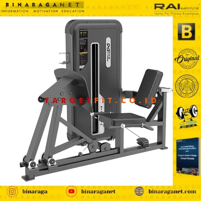 DHZ FITNESS LEG PRESS MACHINE with STACK 115kg - APPLE SERIES