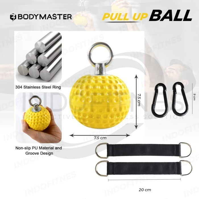 BODYMASTER Pull up Ball BM-I342 Hold Grip Training - Bola Pullup Bar