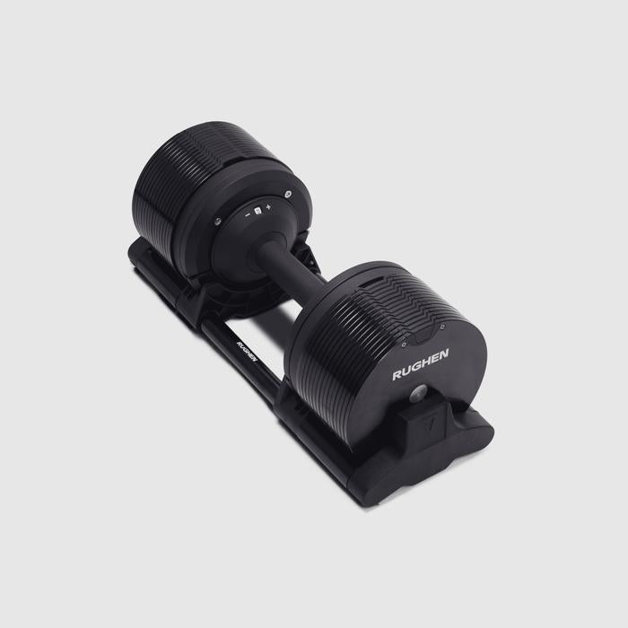 RUGHEN Black Adjustable Dumbbell - 24 Kg