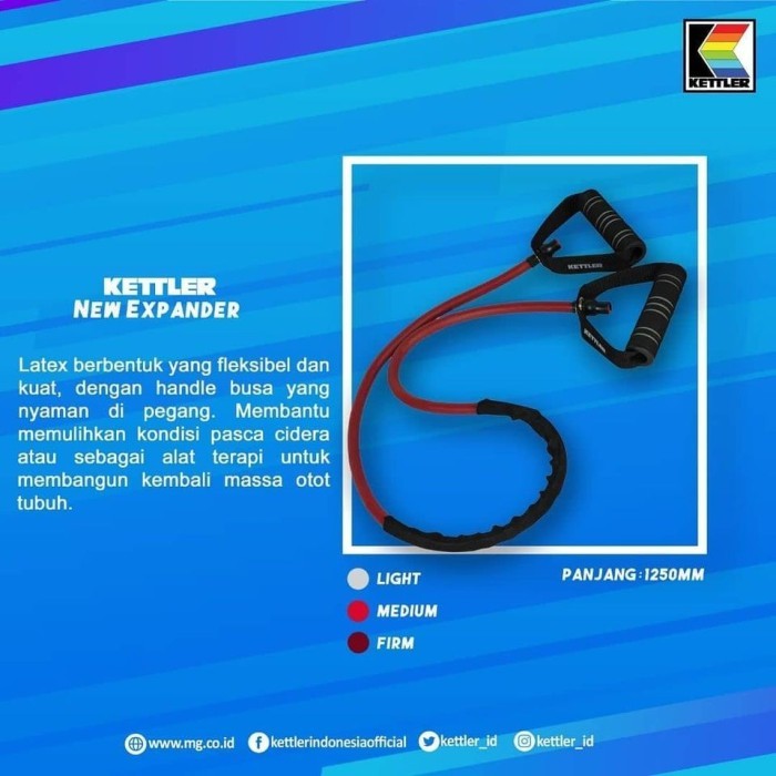 KETTLER Expander Tube Tension Tali Stretching