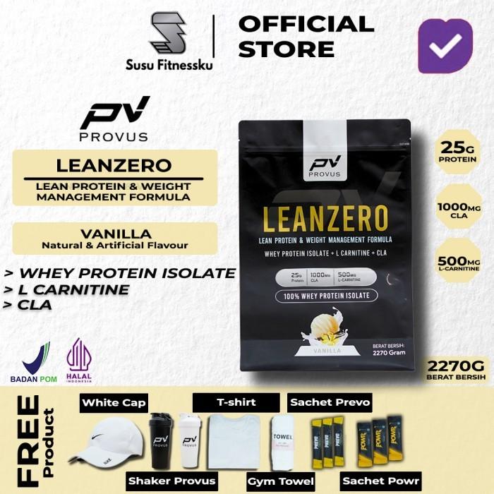 Provus Lean Zero (Whey Protein Isolate + Fat Burner) 5 Lb - White Coffe, HANDUK