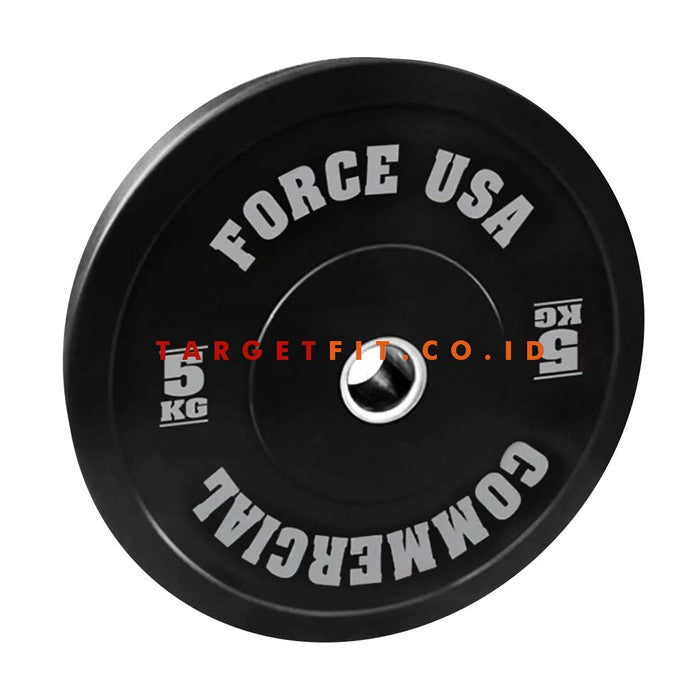 FORCE USA ULTIMATE TRAINING BUMPER PLATE BLACK 5KG - 25KG total 150kg