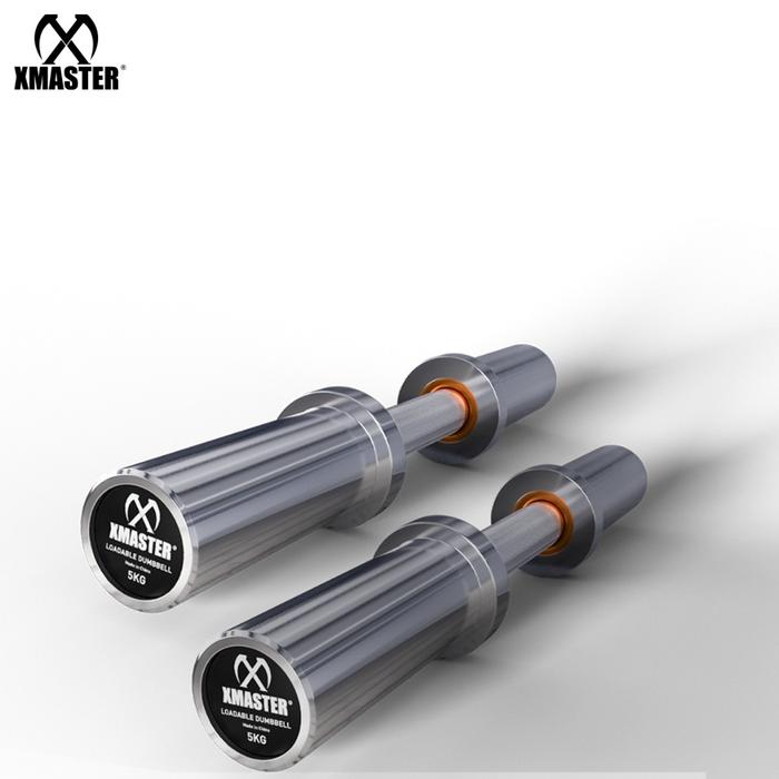 XMASTER Loadable Dumbbell Mini Barbell Fitness Gym Max Load 120KG CrossFit ROGUE ELEIKO - 5KG-1 pac