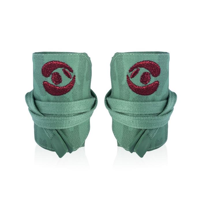 NINJA PANDA CrossFit Weightlifting Wrist Wrap Gym Fitness Gymnastics Bodybuilding Powerlifting - Grey