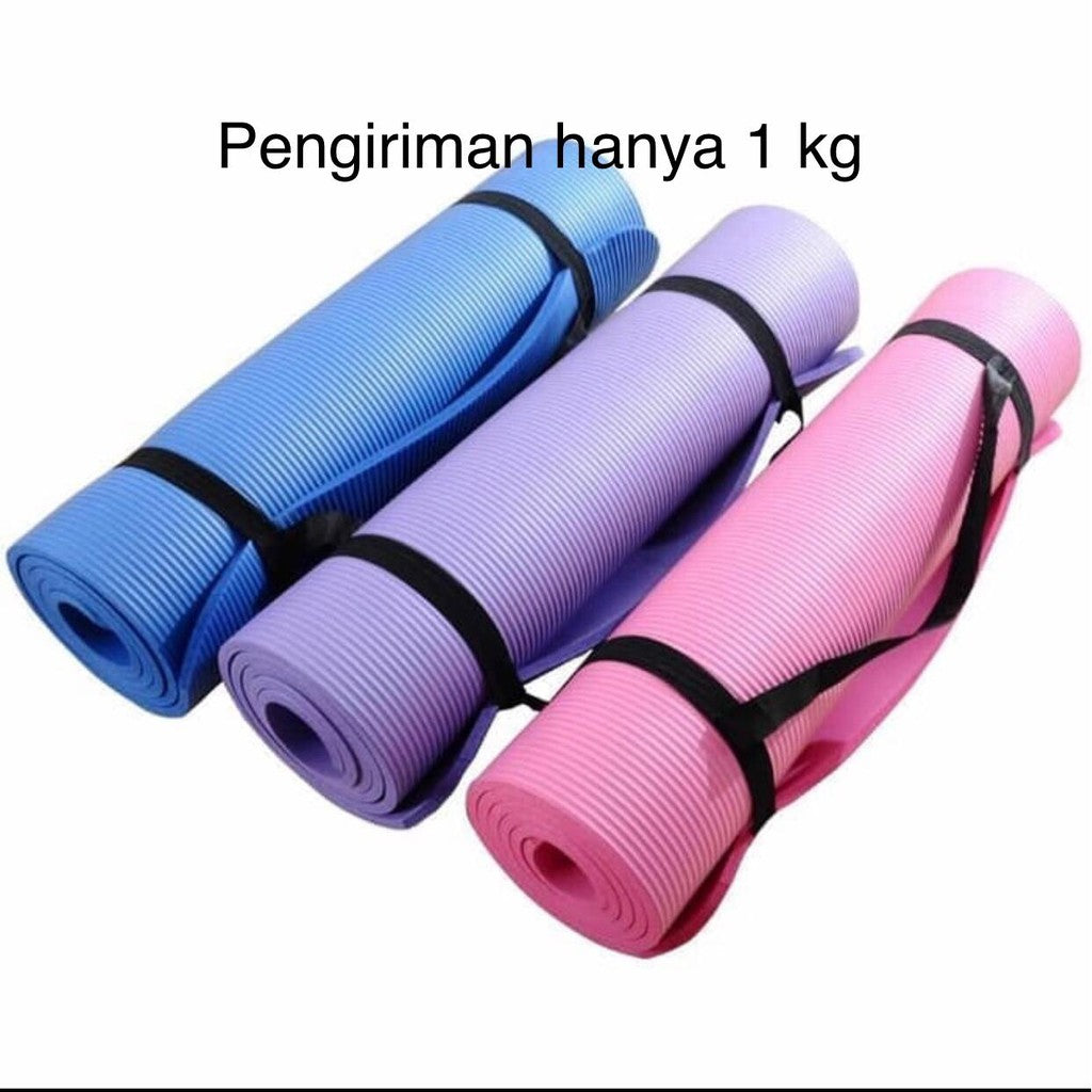 Matras POTENCE NBR 10mm / Matras Yoga Tebal / Yoga Mat 10mm