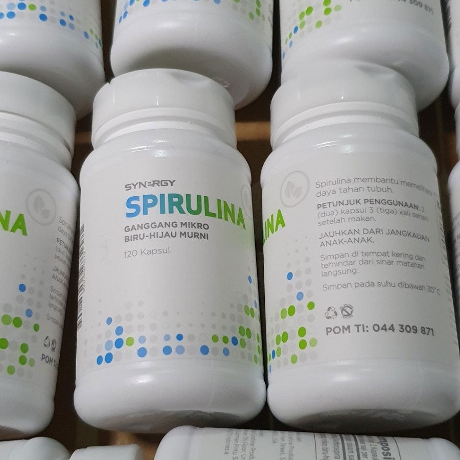 Synergy Spirulina 120 Kapsul