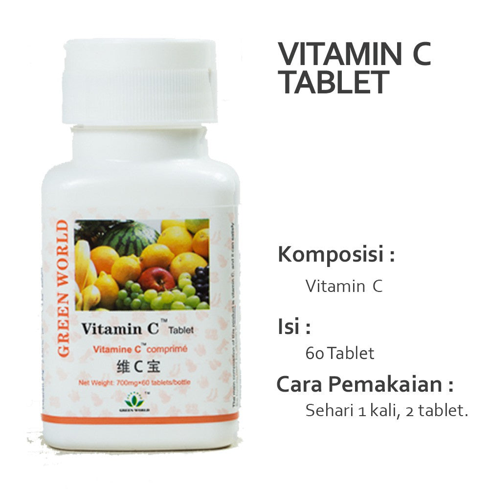 Greenworld Vitamin C 700mg 60 Tablet