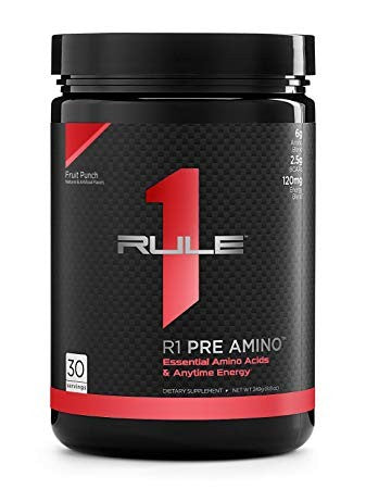Rule One Pre Amino 30 Serving Pre Workout + Bcaa Amino Energy R1