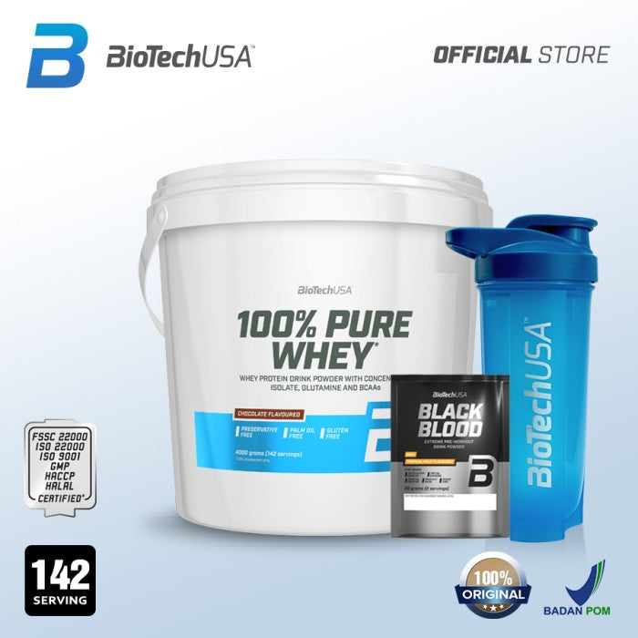 Biotech - 100% Pure Whey Protein 4000 gram - Coklat