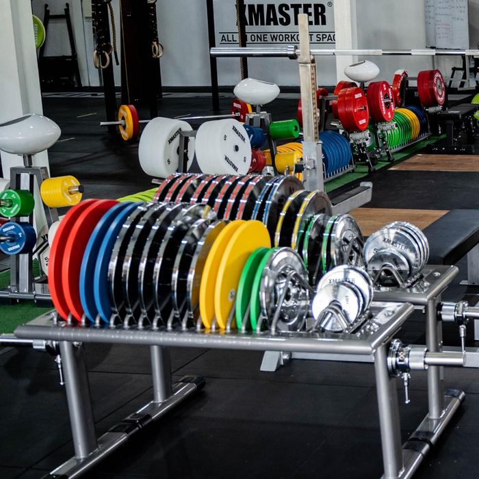 XMASTER Calibrated Steel Powerlifting Change Plate berat 0.25/0.5/1.25/2.5/5/10/15/20/25kg Chromed IPF standard Strength ROGUE ELEIKO - 0.25KG for pair