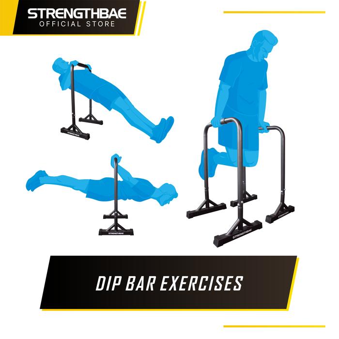 Dip Bar STRENGTHBAE Dipping Bars Dips Parallette Parallettes Equalizer