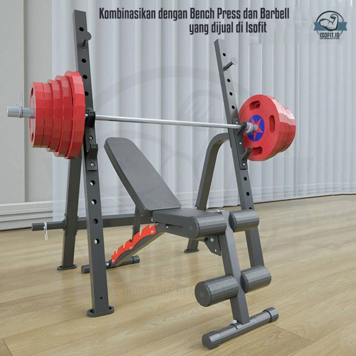 Home Multifunction Squat Rack / Rak Squat Frame / Rak Barbell