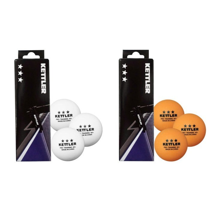 KETTLER Table Tennis Balls Bola PingPong 3 Stars 53053/53153