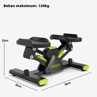 OneTwoFit Mini Stepper V-shape Air Climber Steper Walker Glider Steper