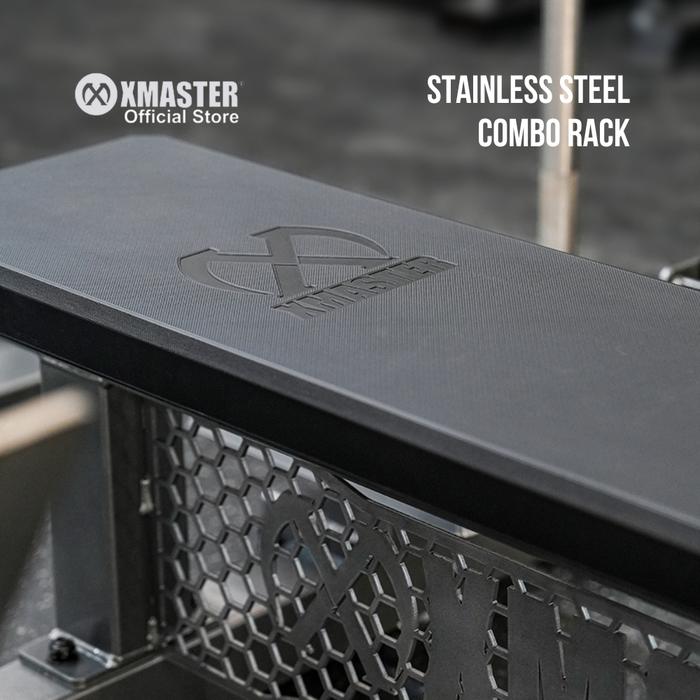 XMASTER Stainless Steel Squat Combo Rack IPF Powerlifting
