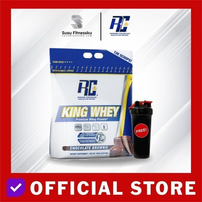 RC King Whey 5 Lb dan 10 Lb - 5 Lb, Coklat