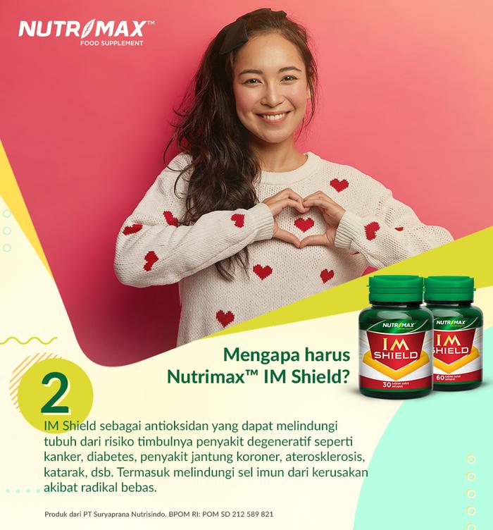 Nutrimax IM Shield isi 30 Tablet Daya Tahan Tubuh dan Antioksidan - 30 Tablet