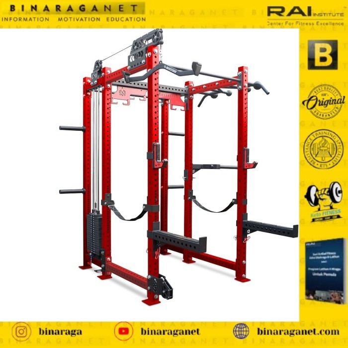 Movestorm® Ultimate Power Rack Infinity - Merah