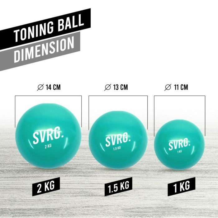 Toning Ball 2kg Svarga