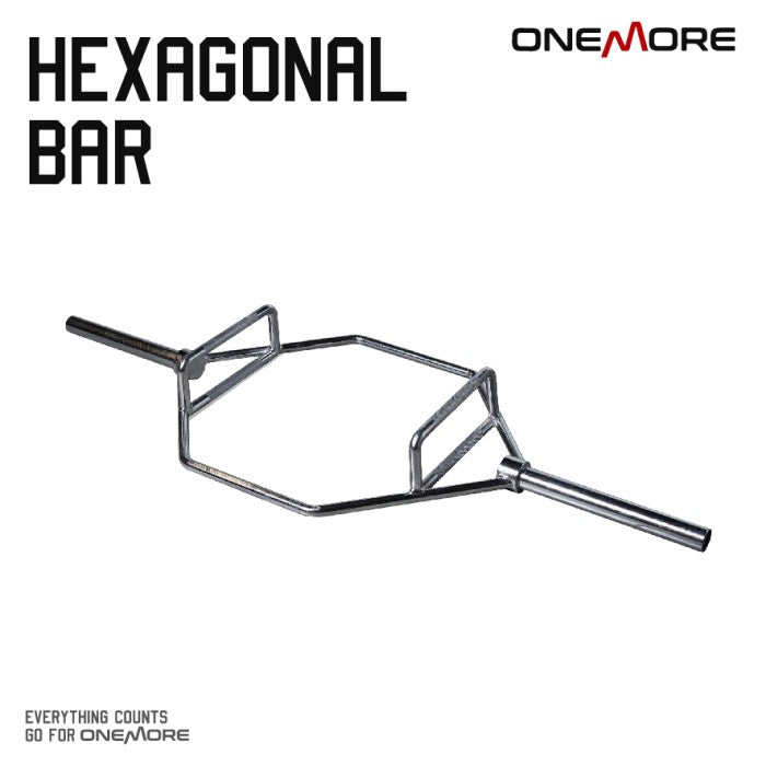 ONE MORE Hexagonal Barbell Hex Trap Bar