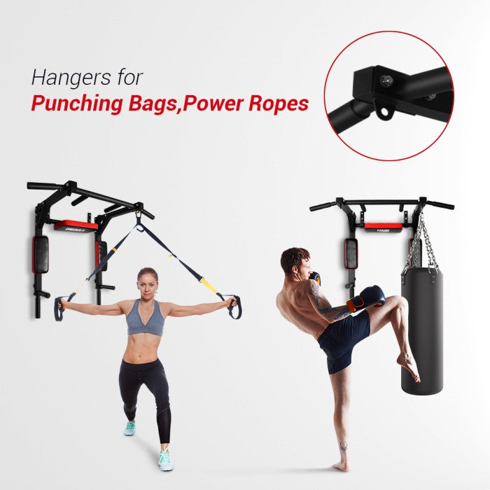 OneTwoFit Multifunctional Wall Mounted Pull Up Bar/Chin Up bar