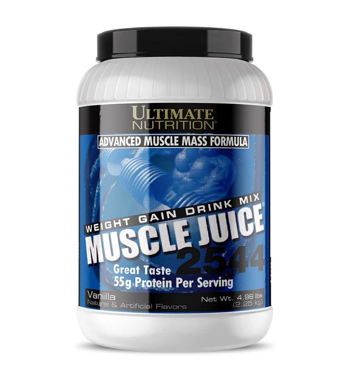Paket Bundling Ultimate Nutrition Creatine Monohydrate Biovolumizing x Muscle Juice 2544, 4,96lb suplemen fitness / suplemen gym / suplemen protein penambah massa otot - Chocolate
