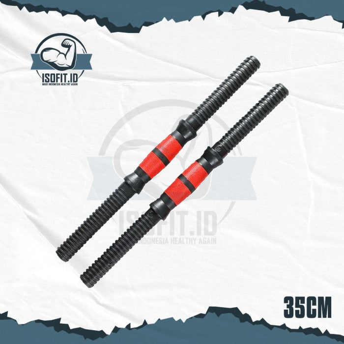 Part Dumbell Set / Dumbell Bar / Gagang Dumbell / Mur Pengunci - Push Up+Kettle