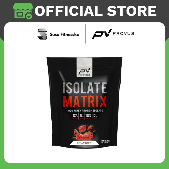 Provus Isolate Matrix 300gr - Whey Protein Isolate - Strawberry
