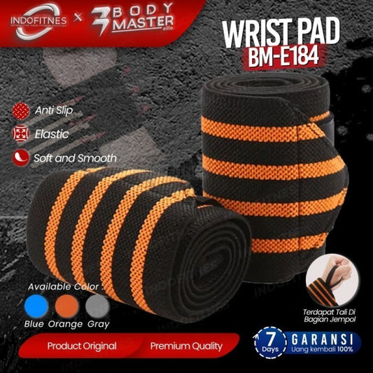 BODYMASTER Deker Pelindung Ankle Knee Wrist Elbow Shoulder Pad Back Support Compression Protector Sleeve Wrap Guard - PRESSURE WRIST