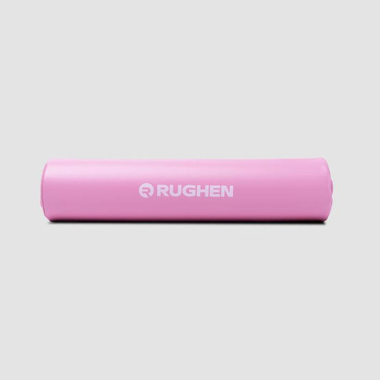 RUGHEN Pro Hip Thrust Barbell Pad 43cm x 10cm - Merah Muda