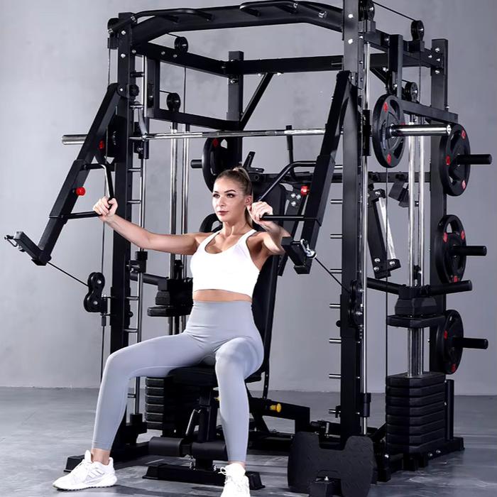 Smith Multi Fungsi USAFIT UF 019 Smith Machine 3D Fitness,Power Rack Fitness,Power Cage,Multi Fungsi Power Rack