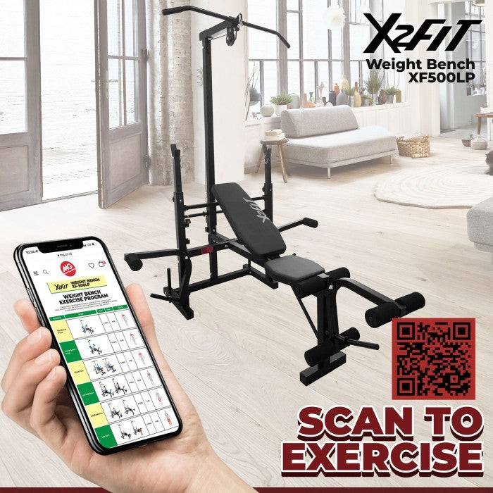 X2FIT Smart Weight Bench XF-500LP