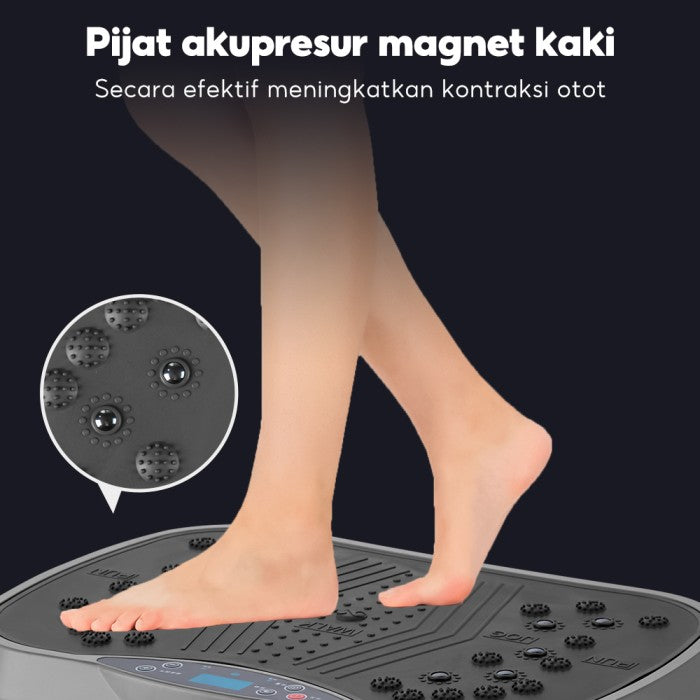 OneTwoFit Slim Vibration Machine Alat Pijat Elektrik Alat Pelangsing Home Fitness Machine