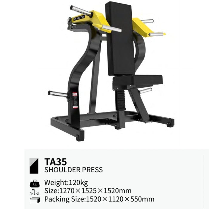 BRTW FITNESS Shoulder Press TA35/ Plate Loaded /Gym / Fitness