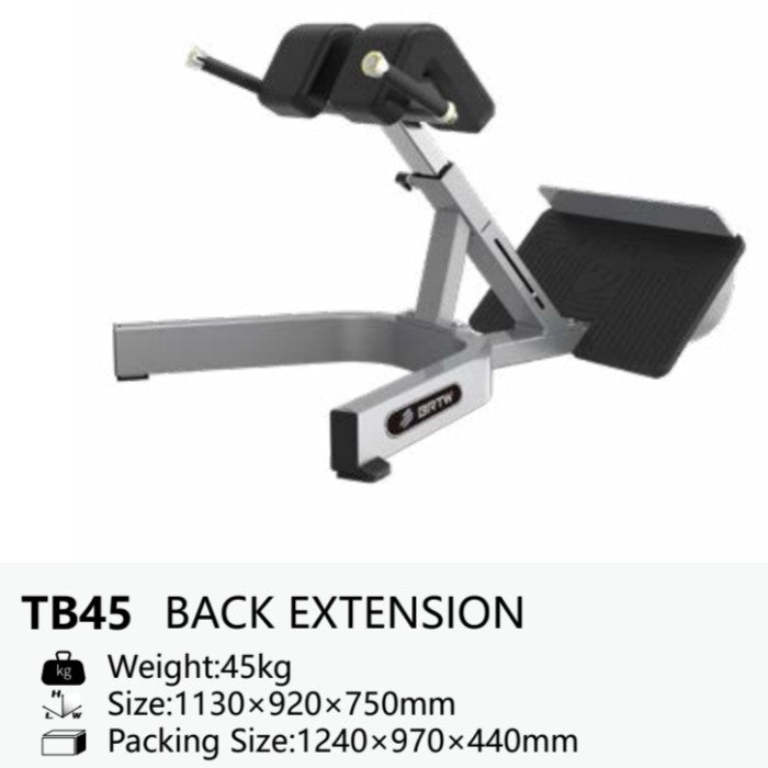 BRTW TB45 Back Extension /Comercial Equipment Fitness