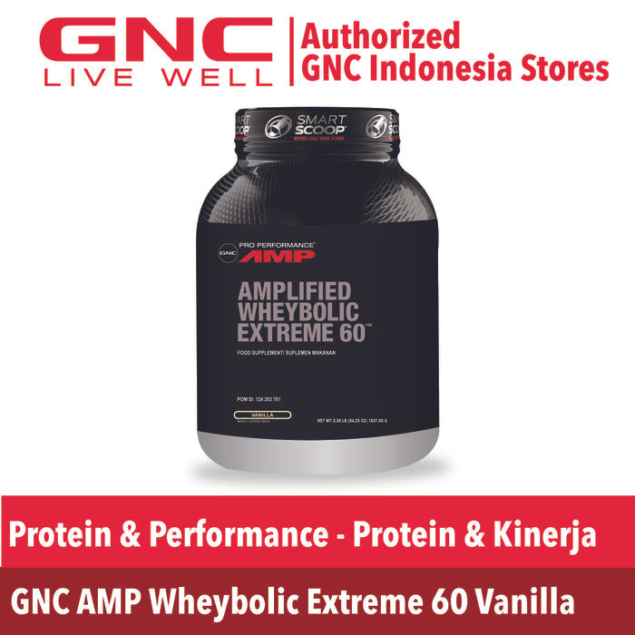 GNC PP AMP Amplified Wheybolic Extreme 60 Vanila (386461)