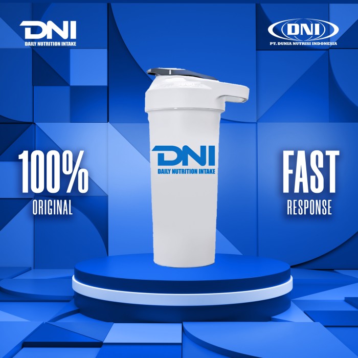 SMART SHAKER 800 ml WHITE LOGO DNI ( DAILY NUTRITION INTAKE)