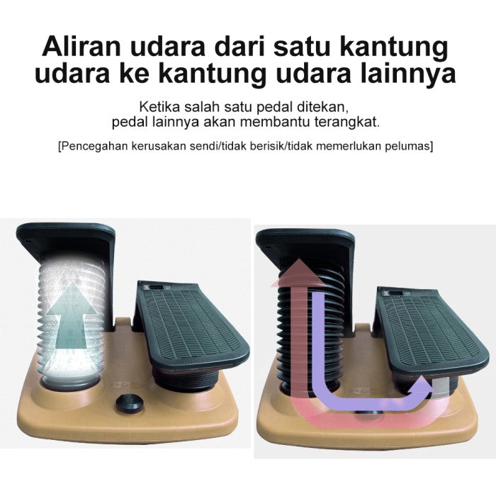 OneTwoFit New Stepper Leg Arm Fitness Exercise Air Climber Steper