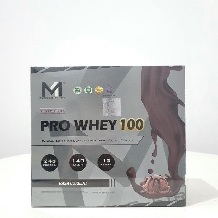 M1 Muscle First PRO WHEY 100 400gram 10 sachet Whey Protein