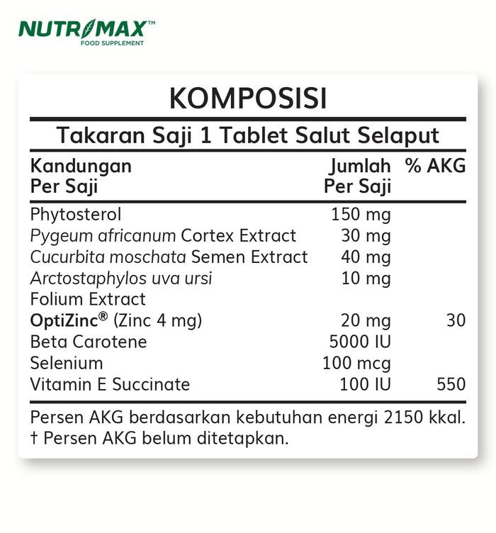 Nutrimax Prost Care Isi 30 Naturecaps Membantu Memelihara Kesehatan Prostat